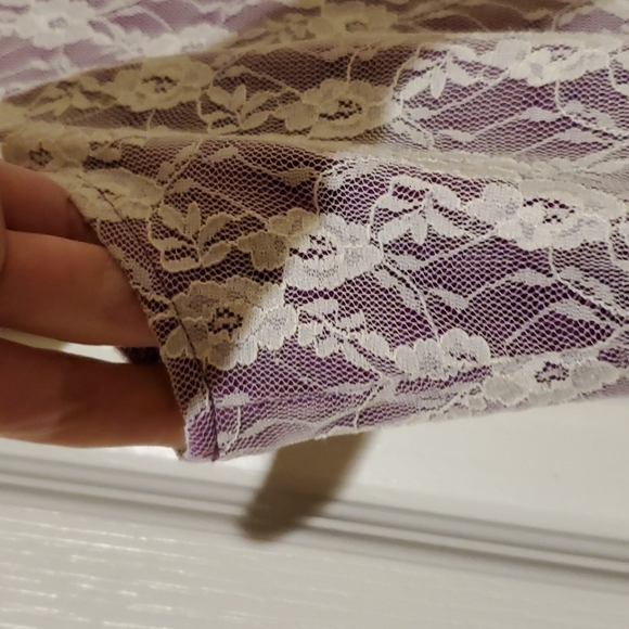 *SOLD* Matilda Jane lace peplum top - Picture 4 of 5